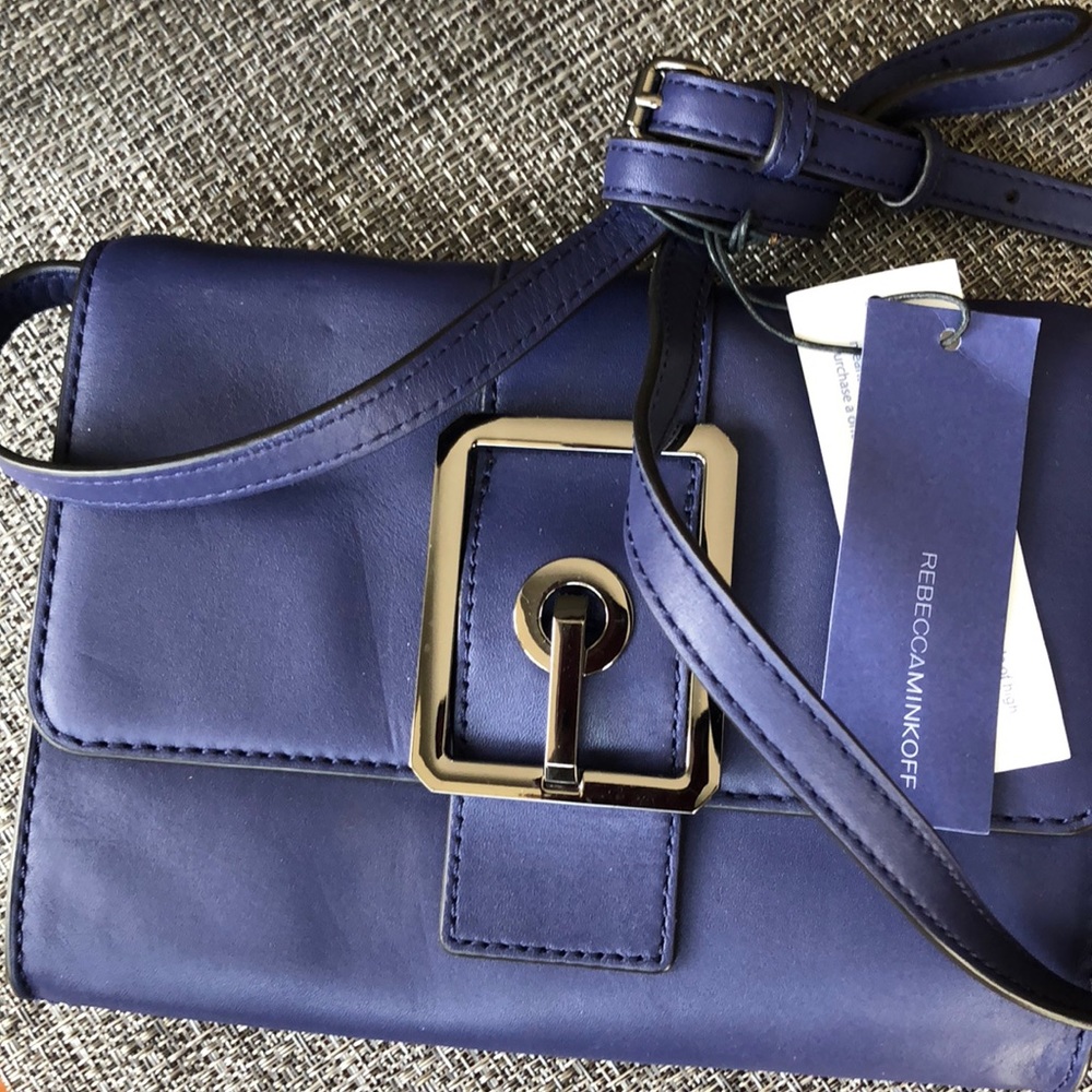 Rebecca Minkoff blue cross body bag